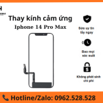 Thay kính cảm ứng iPhone 14 Pro Max chính hãng tại Hà