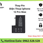 Thay Pin iPhone 12 Pro Max Chính Hãng, Lấy Ngay Tại Hà Nội
