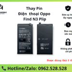 Thay pin OPPO Find N3 Flip chính hãng tại Hà Nội