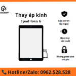 Thay ép kinh iPad Gen 6 chính hãng, giá tốt nhất tại Gia Huệ Mobile