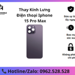 Thay kính lưng iPhone 15 Pro Max