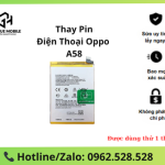 Thay pin OPPO A58