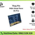 thay pin POCO X5 Pro chính hãng