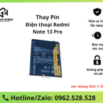 Thay pin Redmi Note 13 Pro 5G