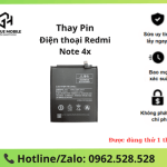 Thay pin Redmi Note 4X