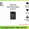 Thay pin Redmi Note 9S