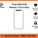 Thay mặt kính iPhone 12 Pro Max