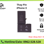 Thay pin iPhone X