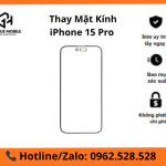 Thay mặt kính iPhone 15 Pro