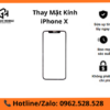 Thay mặt kính iPhone X