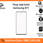 Thay mặt kính Samsung A71