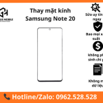 Thay mặt kính Samsung Note 20