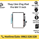 Thay Cảm Ứng iPad Pro M4 11 inch Chính Hãng, Giá Rẻ Tại Hà Nội