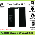 Thay Pin iPad Air 3 10.5 inch (2019) Chính Hãng - Lấy Ngay Hà Nội