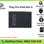 Thay pin iPad Gen 9 ( 10.2 inch ) 2021 Chính Hãng, Giá Rẻ tại Hà Nội