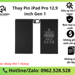 Thay Pin iPad Pro 12.9 inch Gen 1 ( 2015 )  Lấy Ngay, Bảo Hành Dài tại Hà Nội
