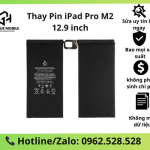 Thay Pin iPad Pro M2 12.9 Inch Chính Hãng, Lấy Ngay