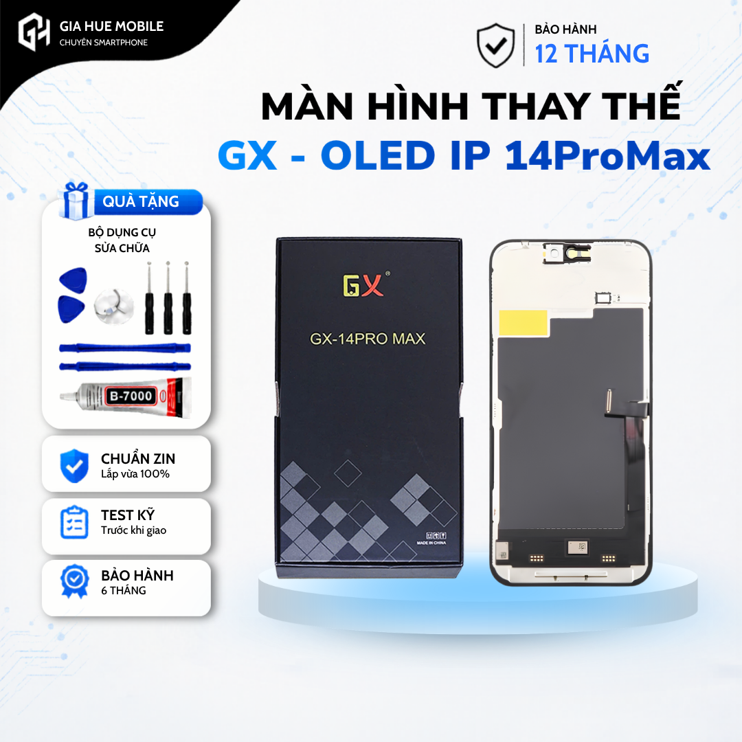 Màn Hình Linh Kiện GX-OLED IPhone 14 Pro Max